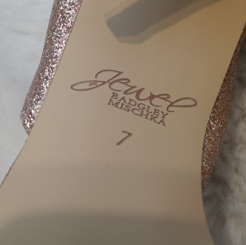 Jewel Badgley Mischka Sandals - Picture 6 of 7